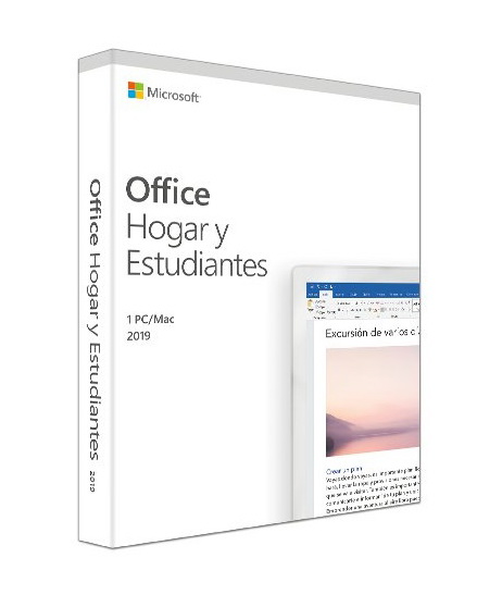 Licencia - Microsoft Office Hogar y Estudiantes 2019